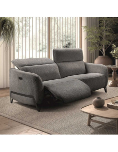 Canapé Relax 3 places Amsterdam gris