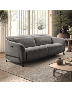 Canapé Relax 3 places Amsterdam gris 2