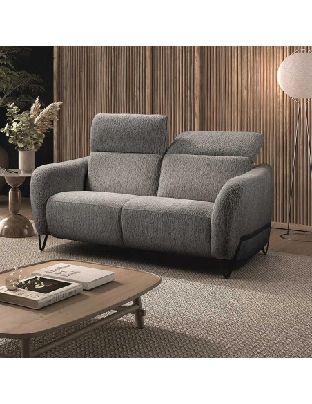 Canapé 2 places Amsterdam gris