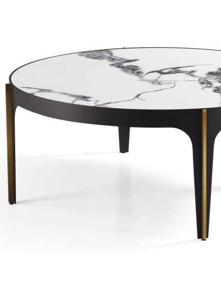 Table basse Adagio plateau pierre