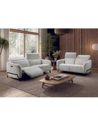 Canapé Relax 3 places Amsterdam beige