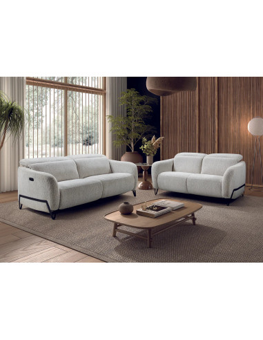 Canapé Relax 3 places Amsterdam beige