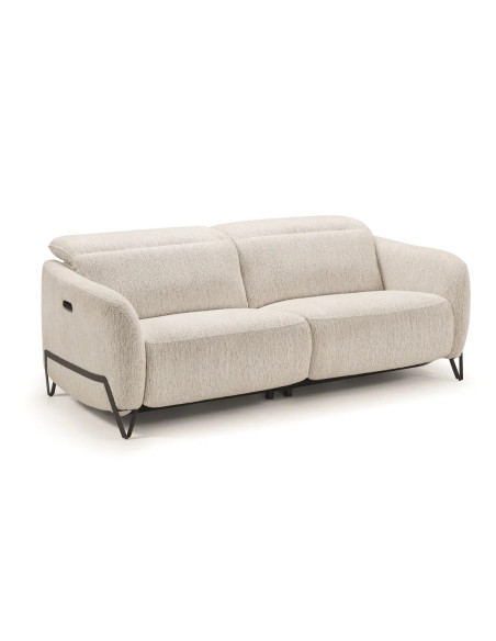 Canapé Relax 3 places Amsterdam beige