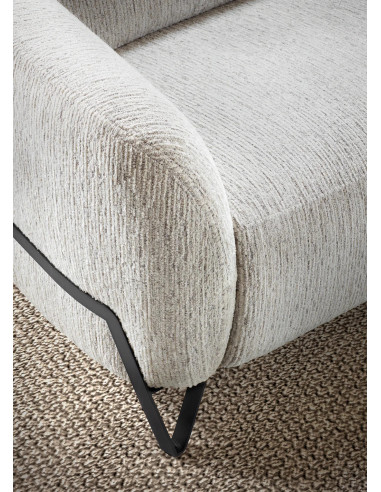 Canapé Relax 3 places Amsterdam beige