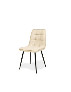 Chaise Folk - Coloris Gris Galet