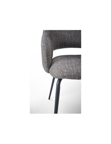 Fauteuil / chaise Queen - Coloris Taupe