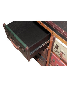 Commode Valises 6 tiroirs | Meuble vintage déco 2