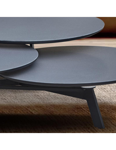 Table basse Disko | Meuble moderne, élégant et fonctionnel