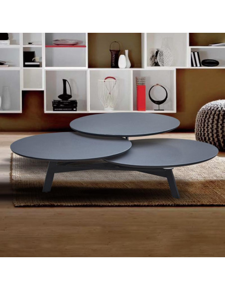 Table basse Disko | Meuble moderne, élégant et fonctionnel