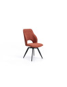 Chaise Breeze pivotante terracotta | Luminosité et design