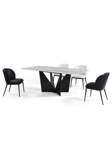 Table repas Alexia vue 3/4