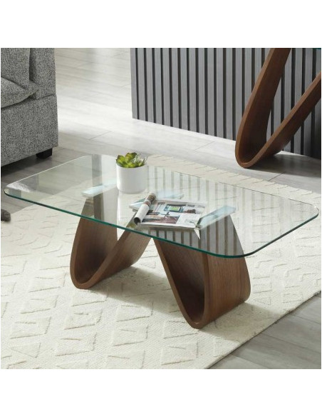 Table basse WENDY noyer