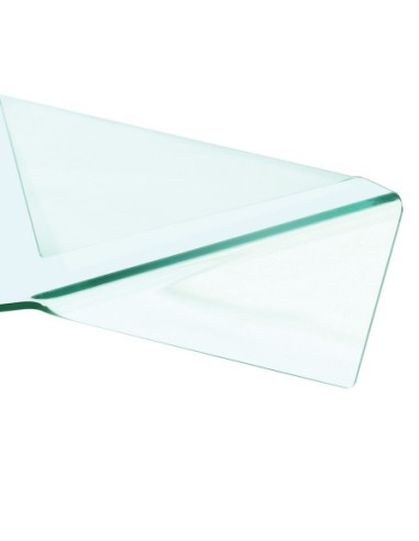 Table basse Easy carrée – 100% verre incolore