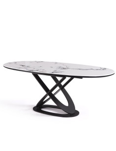 Table repas Laetitia piétement U contemporain | Côté Loges