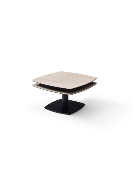 Table basse TONGA céramique Travertin