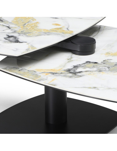 Table basse TONGA céramique Cold Jade