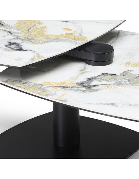 Table basse TONGA céramique Cold Jade