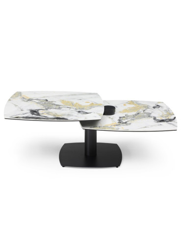 Table basse TONGA céramique Cold Jade