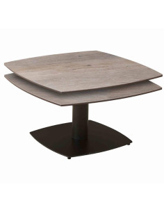Table basse TONGA céramique Wood Clair 2