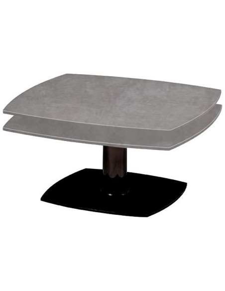 Table basse TONGA céramique Gris clair