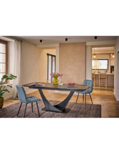 Table ATHENES extensible en céramique