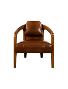 Fauteuil club cuir vintage 2