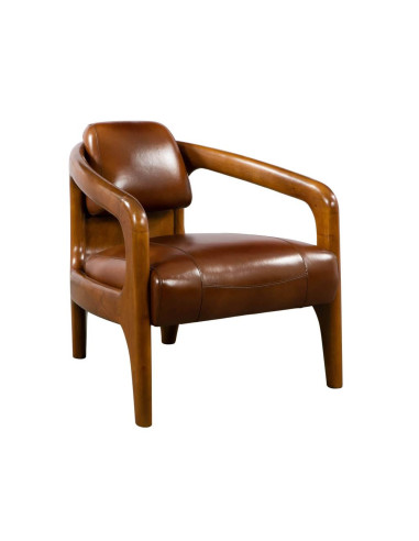 Fauteuil club cuir vintage