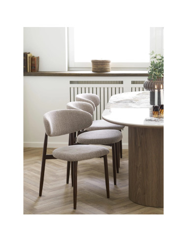 Table de salle à manger Athènes plateau céramique 210 cm en ambiance