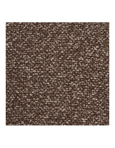 Détail du tissu brun du fauteuil pivotant Blenheim