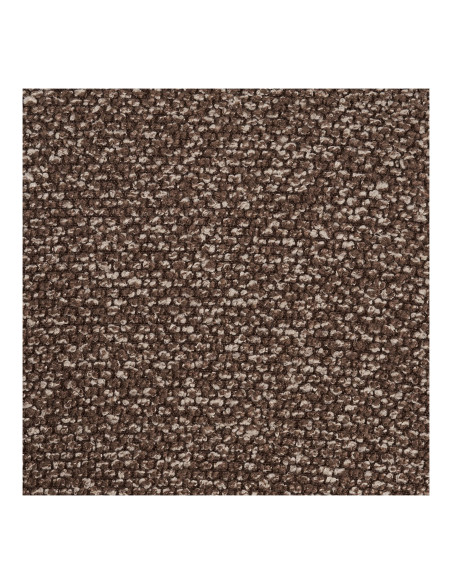 Détail du tissu brun du fauteuil pivotant Blenheim