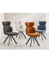 chaise bubble tissu