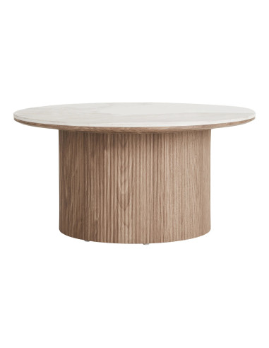Table basse ronde en céramique Athènes 80 cm | Côté Loges