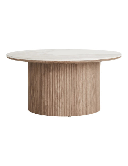 Table basse ronde en céramique Athènes 80 cm | Côté Loges