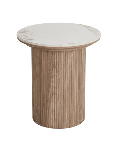 Table d’appoint ronde céramique Athènes 45 cm | Côté Loges