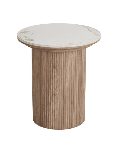 Table d’appoint ronde céramique Athènes 45 cm | Côté Loges