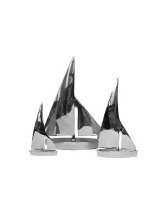 Voilier miniature nickelée – Petit modèle 2