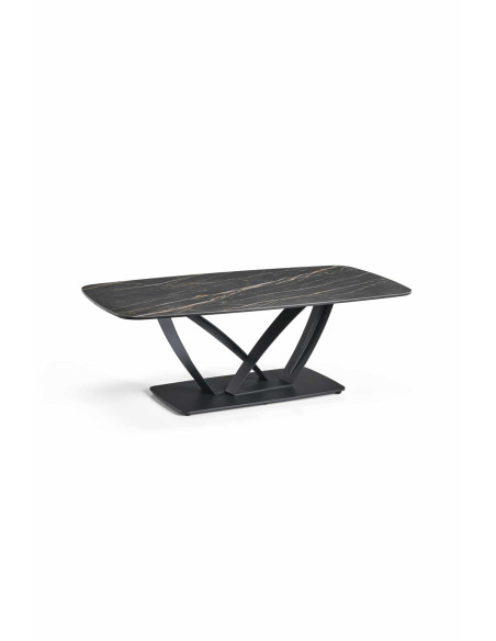 Table basse Milan céramique sur verre | Côté Loges